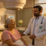 Cancer patient consulting oncologist to choose the right cancer specialist in Pune